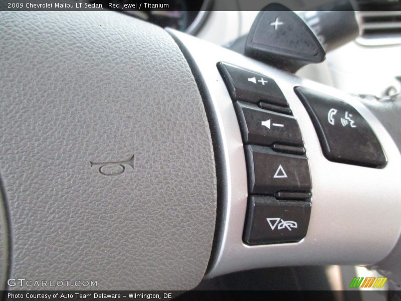 Red Jewel / Titanium 2009 Chevrolet Malibu LT Sedan