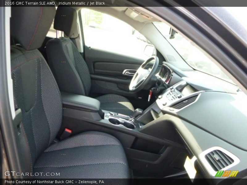 Iridium Metallic / Jet Black 2016 GMC Terrain SLE AWD