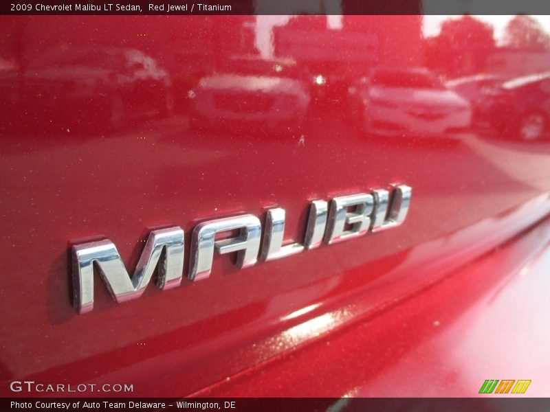 Red Jewel / Titanium 2009 Chevrolet Malibu LT Sedan