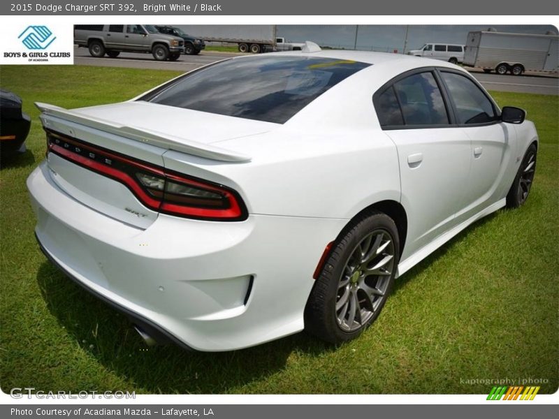 Bright White / Black 2015 Dodge Charger SRT 392