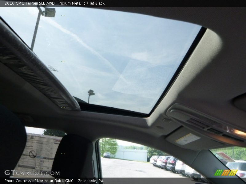 Iridium Metallic / Jet Black 2016 GMC Terrain SLE AWD
