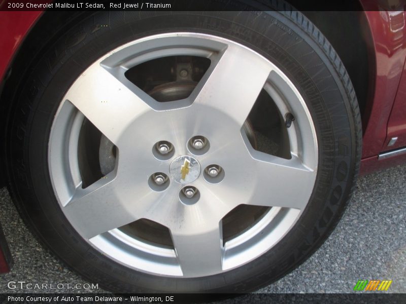 Red Jewel / Titanium 2009 Chevrolet Malibu LT Sedan