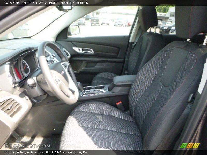 Iridium Metallic / Jet Black 2016 GMC Terrain SLE AWD