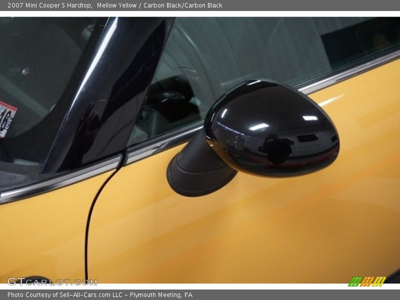 Mellow Yellow / Carbon Black/Carbon Black 2007 Mini Cooper S Hardtop