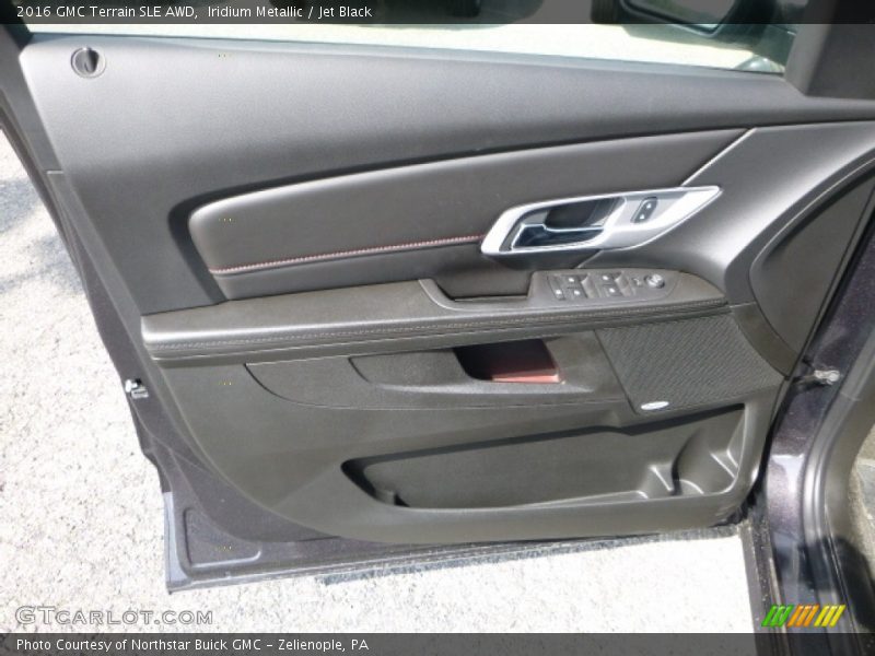 Iridium Metallic / Jet Black 2016 GMC Terrain SLE AWD