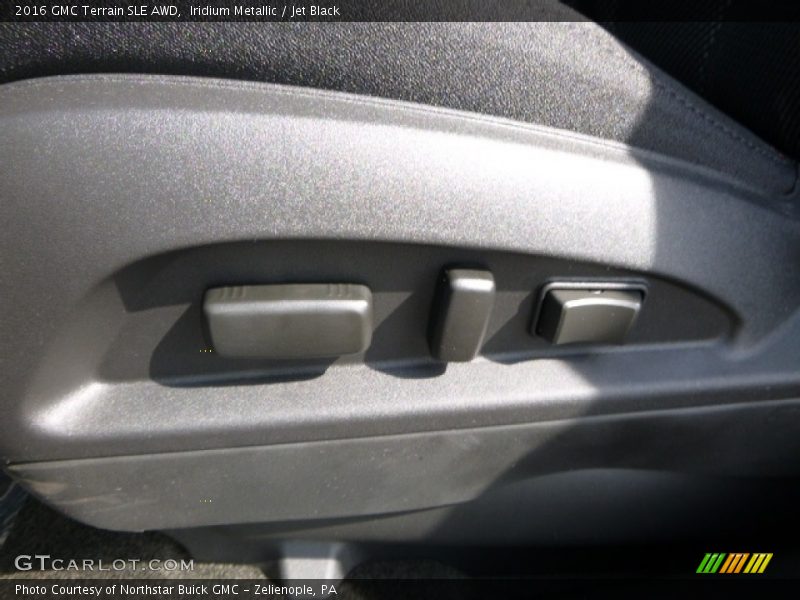 Iridium Metallic / Jet Black 2016 GMC Terrain SLE AWD