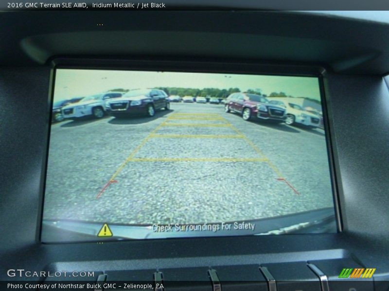 Iridium Metallic / Jet Black 2016 GMC Terrain SLE AWD