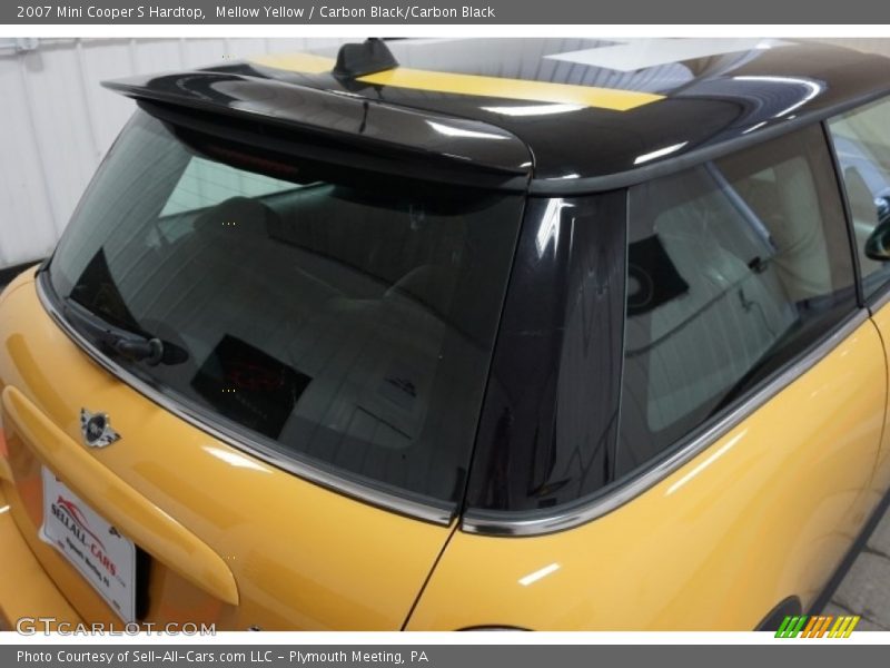 Mellow Yellow / Carbon Black/Carbon Black 2007 Mini Cooper S Hardtop