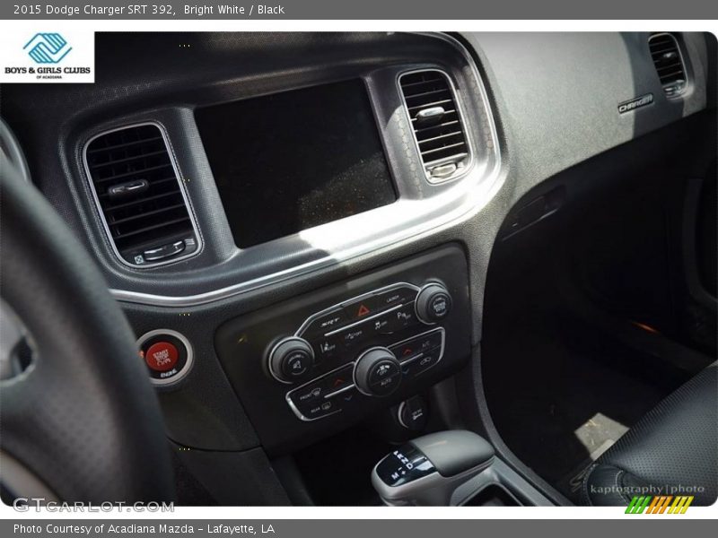 Bright White / Black 2015 Dodge Charger SRT 392