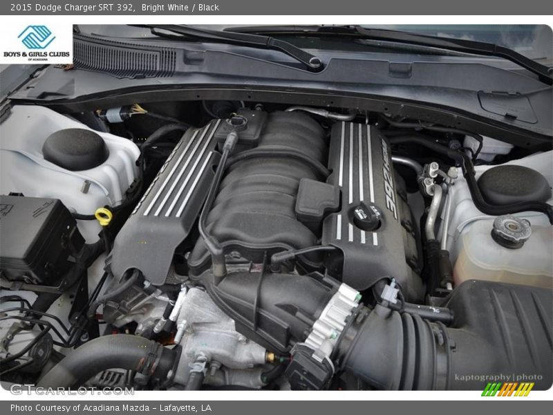 Bright White / Black 2015 Dodge Charger SRT 392