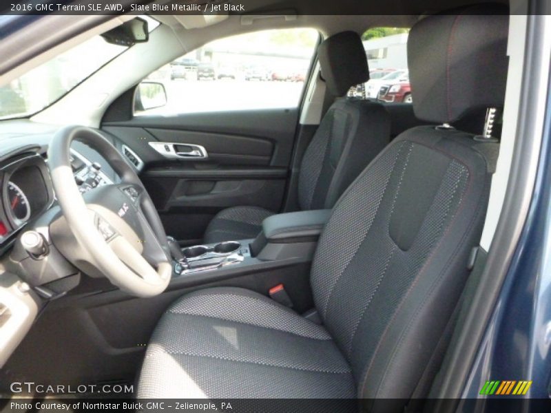 Slate Blue Metallic / Jet Black 2016 GMC Terrain SLE AWD