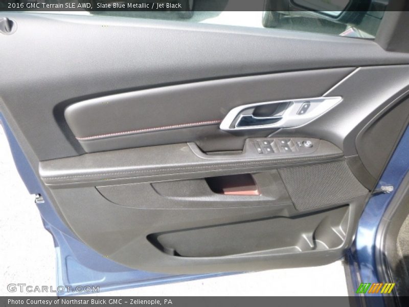 Slate Blue Metallic / Jet Black 2016 GMC Terrain SLE AWD