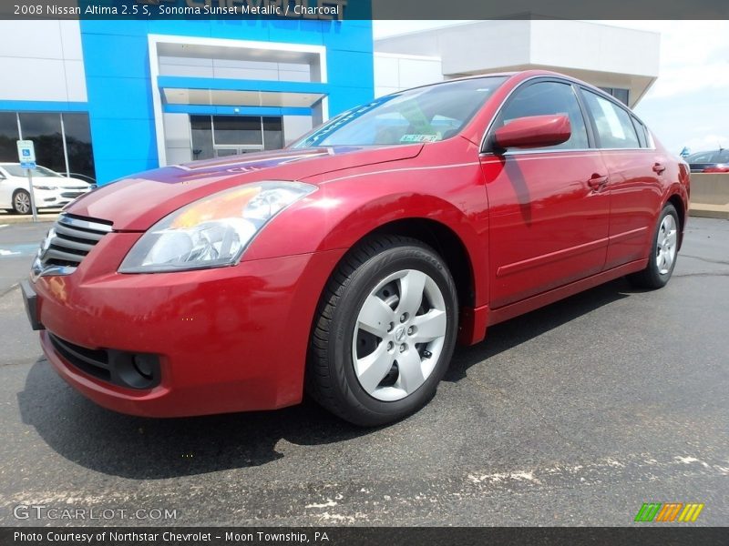 Sonoma Sunset Metallic / Charcoal 2008 Nissan Altima 2.5 S
