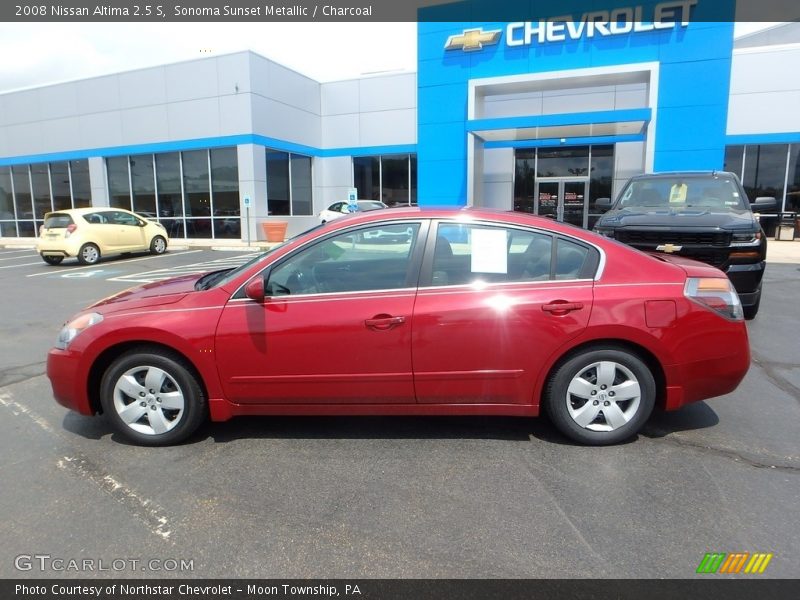 Sonoma Sunset Metallic / Charcoal 2008 Nissan Altima 2.5 S