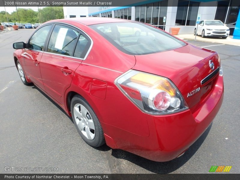 Sonoma Sunset Metallic / Charcoal 2008 Nissan Altima 2.5 S