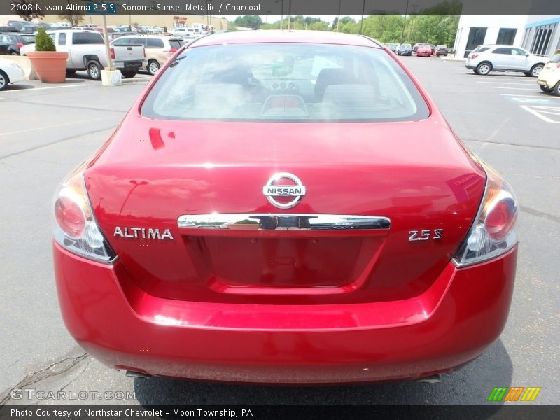 Sonoma Sunset Metallic / Charcoal 2008 Nissan Altima 2.5 S