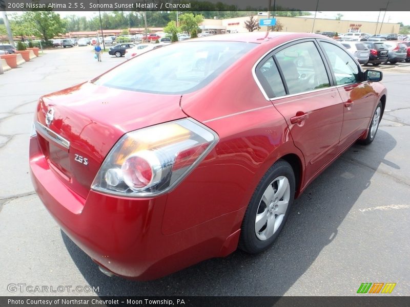 Sonoma Sunset Metallic / Charcoal 2008 Nissan Altima 2.5 S