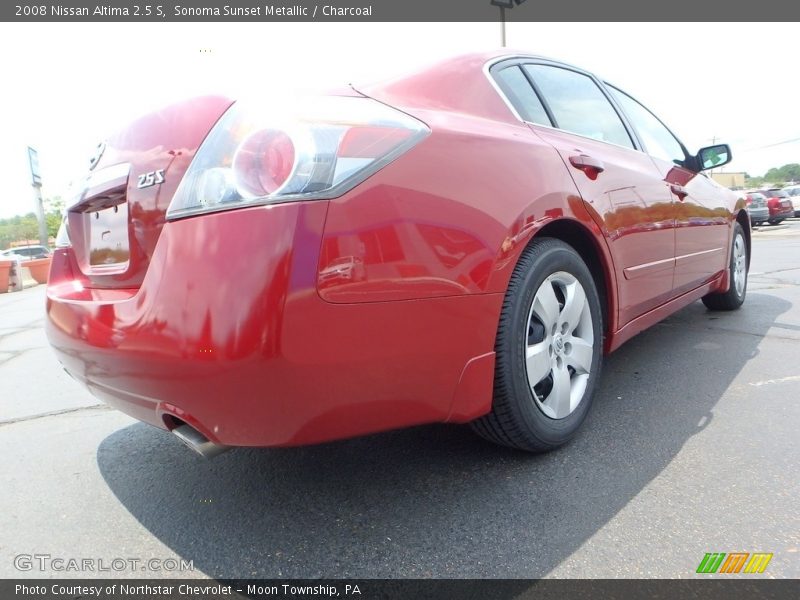 Sonoma Sunset Metallic / Charcoal 2008 Nissan Altima 2.5 S