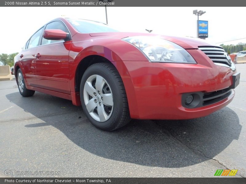 Sonoma Sunset Metallic / Charcoal 2008 Nissan Altima 2.5 S