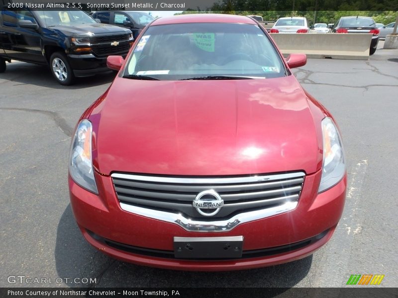 Sonoma Sunset Metallic / Charcoal 2008 Nissan Altima 2.5 S