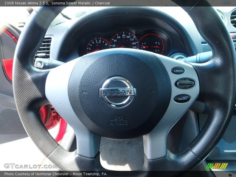 Sonoma Sunset Metallic / Charcoal 2008 Nissan Altima 2.5 S