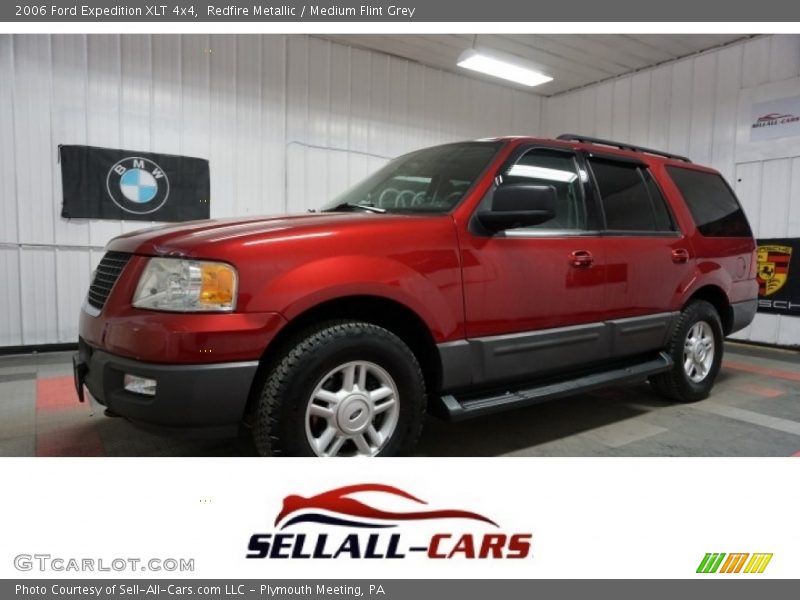 Redfire Metallic / Medium Flint Grey 2006 Ford Expedition XLT 4x4