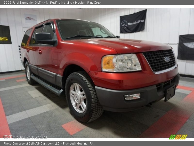 Redfire Metallic / Medium Flint Grey 2006 Ford Expedition XLT 4x4
