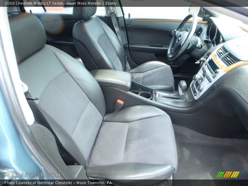 Silver Moss Metallic / Ebony 2009 Chevrolet Malibu LT Sedan