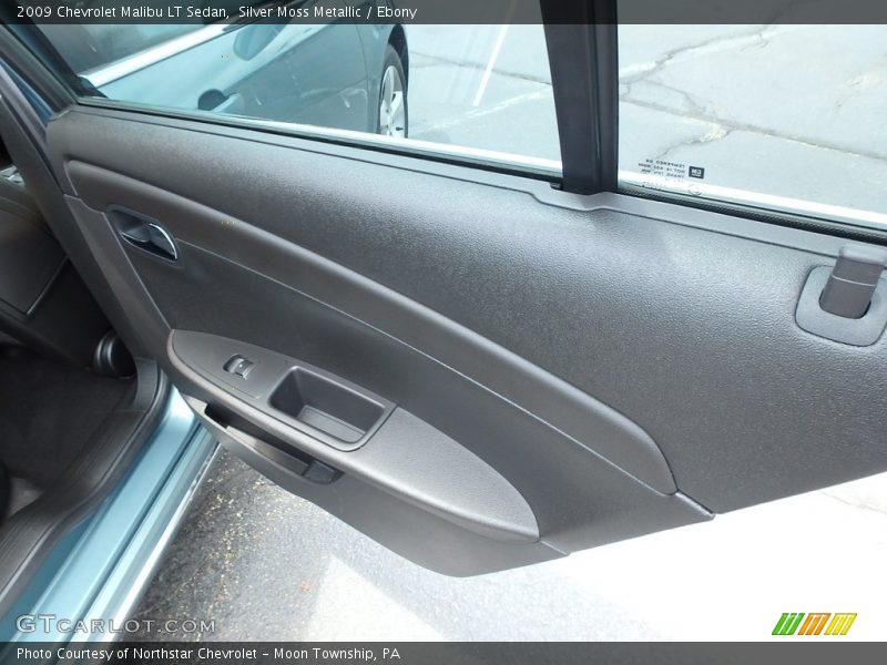 Silver Moss Metallic / Ebony 2009 Chevrolet Malibu LT Sedan