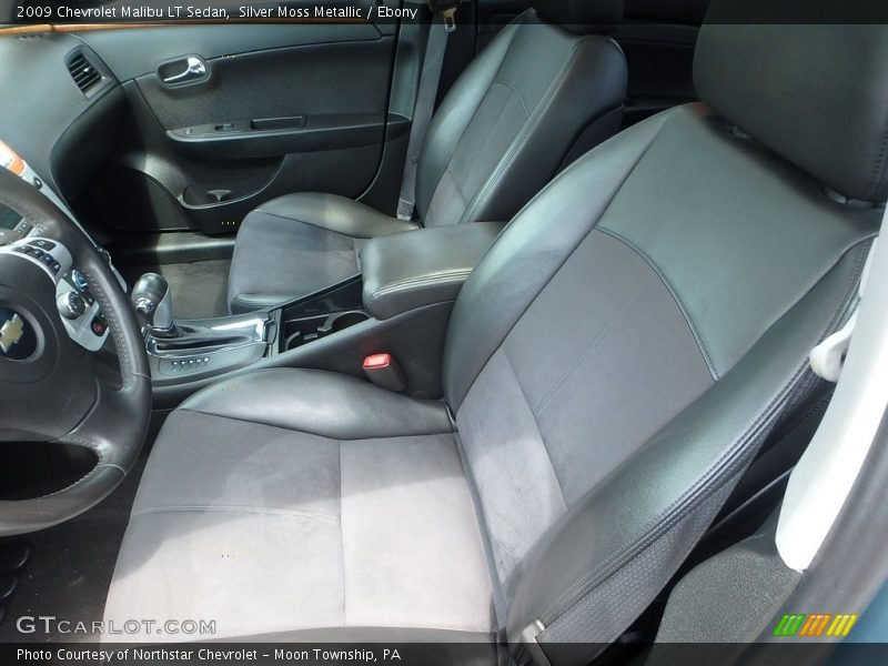 Silver Moss Metallic / Ebony 2009 Chevrolet Malibu LT Sedan
