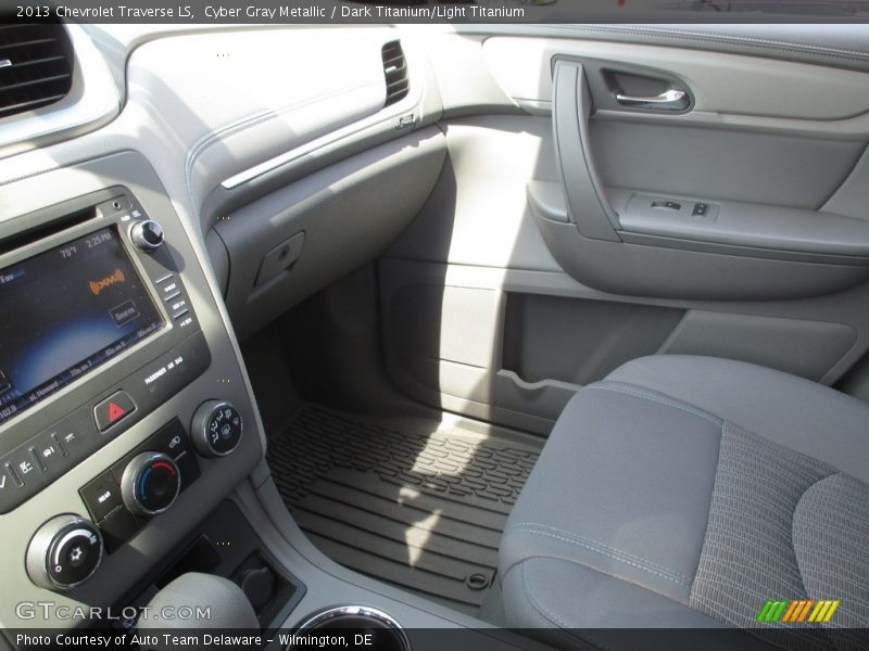 Cyber Gray Metallic / Dark Titanium/Light Titanium 2013 Chevrolet Traverse LS