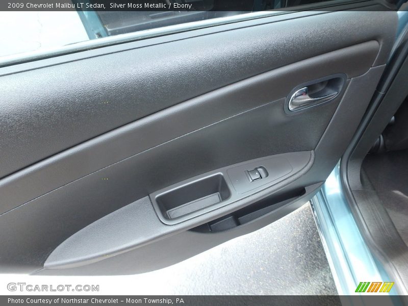 Silver Moss Metallic / Ebony 2009 Chevrolet Malibu LT Sedan