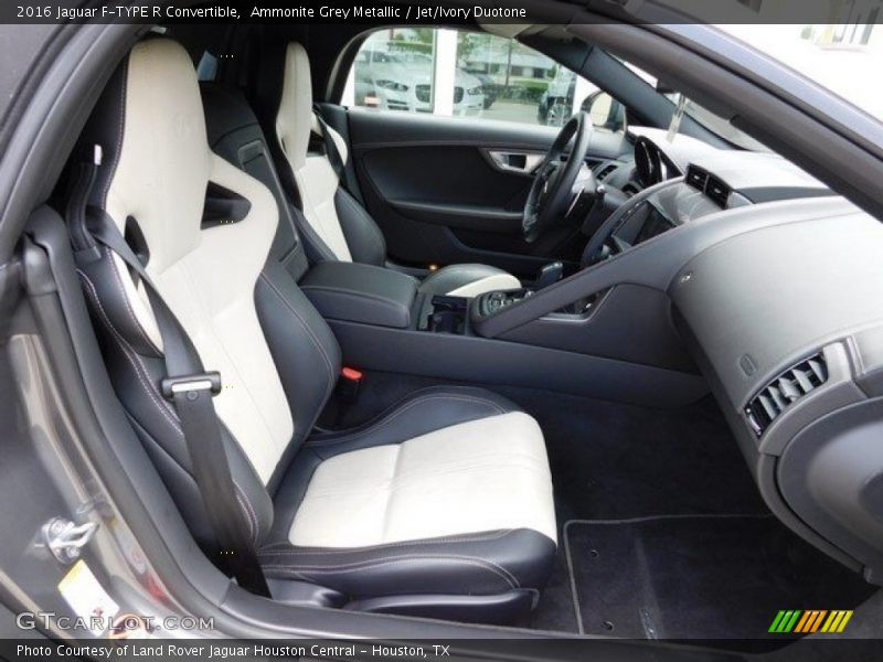 Ammonite Grey Metallic / Jet/Ivory Duotone 2016 Jaguar F-TYPE R Convertible