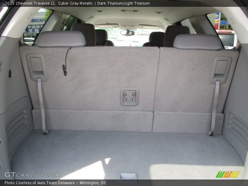 Cyber Gray Metallic / Dark Titanium/Light Titanium 2013 Chevrolet Traverse LS
