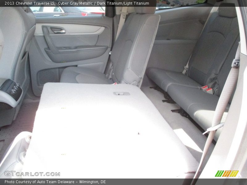 Cyber Gray Metallic / Dark Titanium/Light Titanium 2013 Chevrolet Traverse LS