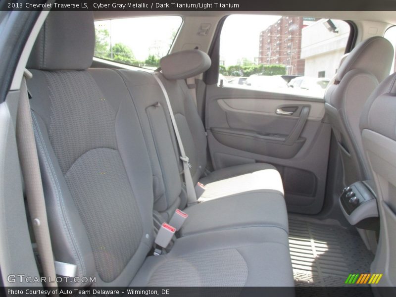 Cyber Gray Metallic / Dark Titanium/Light Titanium 2013 Chevrolet Traverse LS