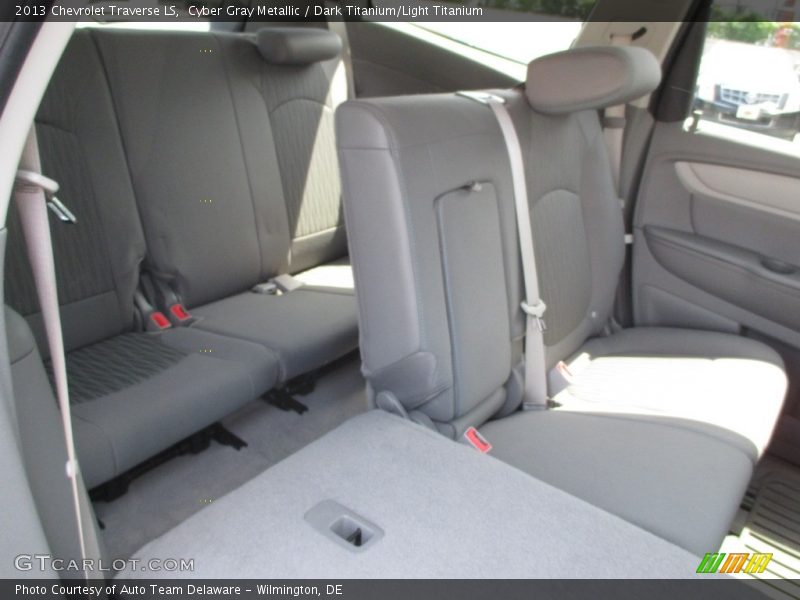 Cyber Gray Metallic / Dark Titanium/Light Titanium 2013 Chevrolet Traverse LS
