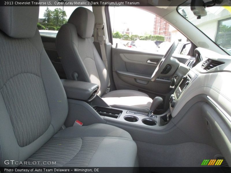 Cyber Gray Metallic / Dark Titanium/Light Titanium 2013 Chevrolet Traverse LS