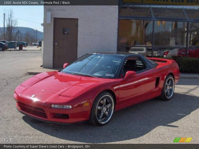 Formula Red / Black 1992 Acura NSX Coupe