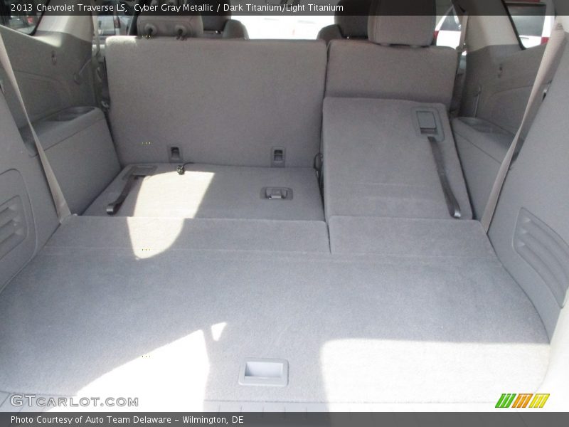 Cyber Gray Metallic / Dark Titanium/Light Titanium 2013 Chevrolet Traverse LS