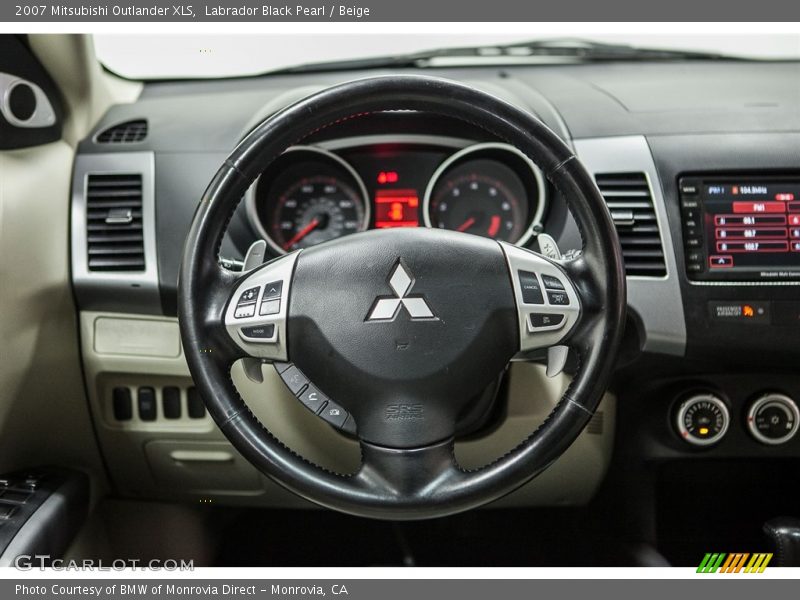 Labrador Black Pearl / Beige 2007 Mitsubishi Outlander XLS