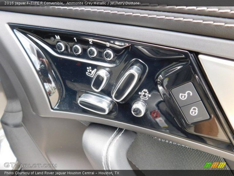 Ammonite Grey Metallic / Jet/Ivory Duotone 2016 Jaguar F-TYPE R Convertible