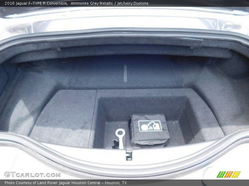 Ammonite Grey Metallic / Jet/Ivory Duotone 2016 Jaguar F-TYPE R Convertible