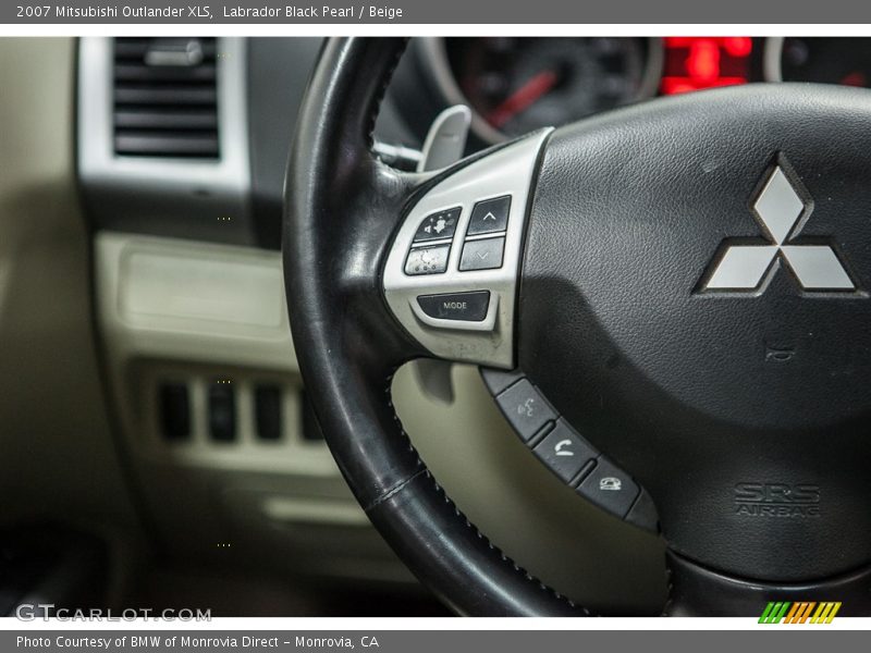 Labrador Black Pearl / Beige 2007 Mitsubishi Outlander XLS