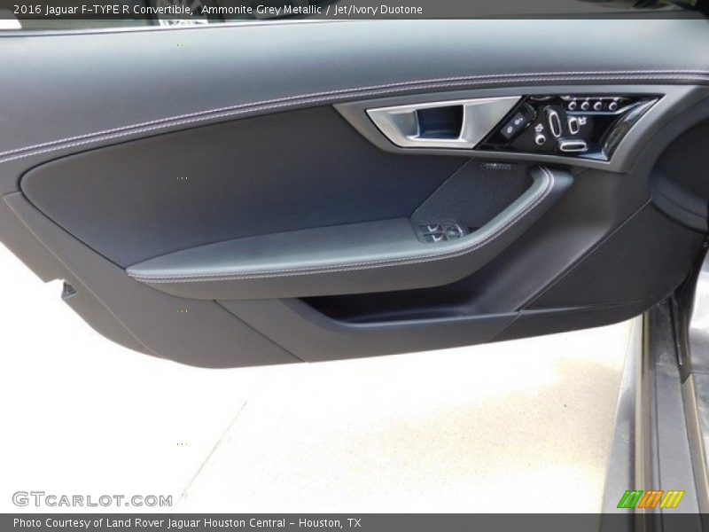 Ammonite Grey Metallic / Jet/Ivory Duotone 2016 Jaguar F-TYPE R Convertible