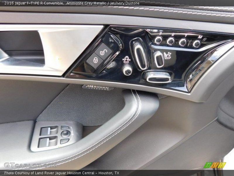 Ammonite Grey Metallic / Jet/Ivory Duotone 2016 Jaguar F-TYPE R Convertible