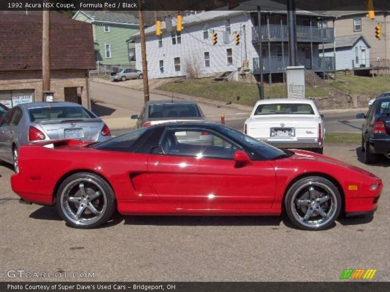 Formula Red / Black 1992 Acura NSX Coupe
