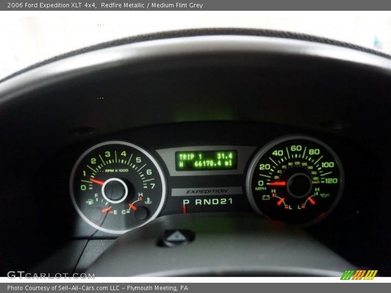 Redfire Metallic / Medium Flint Grey 2006 Ford Expedition XLT 4x4