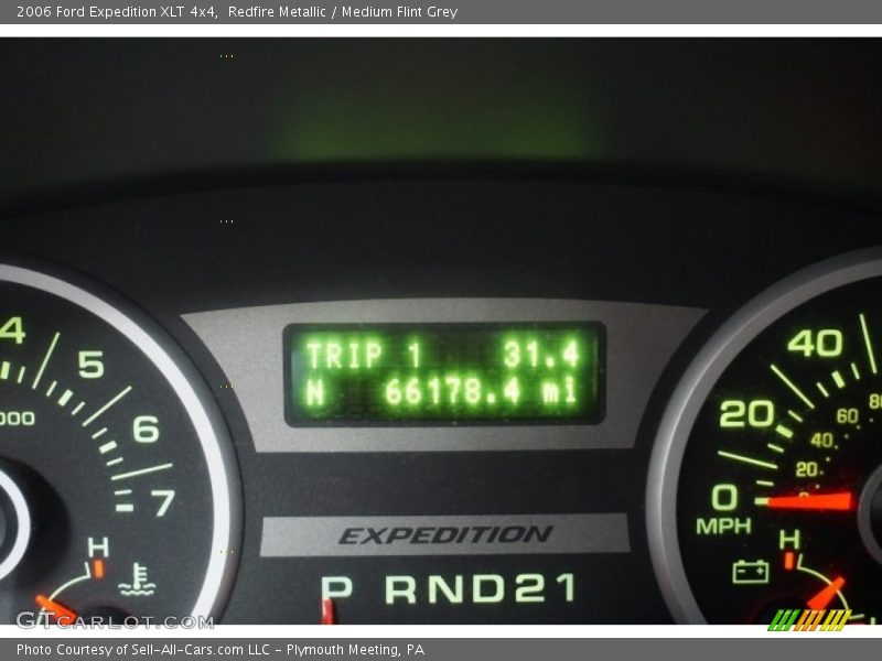 Redfire Metallic / Medium Flint Grey 2006 Ford Expedition XLT 4x4