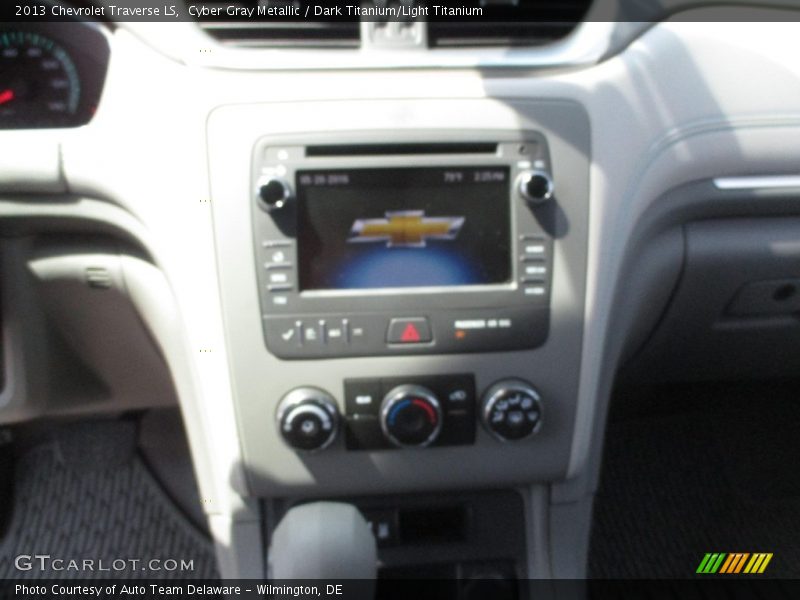 Cyber Gray Metallic / Dark Titanium/Light Titanium 2013 Chevrolet Traverse LS